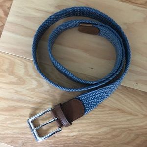Aldo Belt Blue/White/Brown One Size Fits All